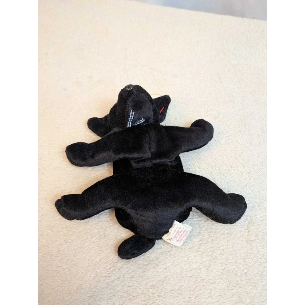 Ty‎ Beanie Baby Luke Black Labrador Dog Plush 1998